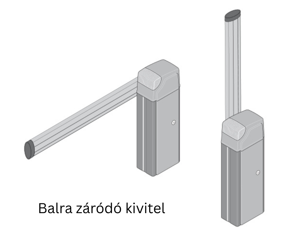 Somtor sorompó árbóccal