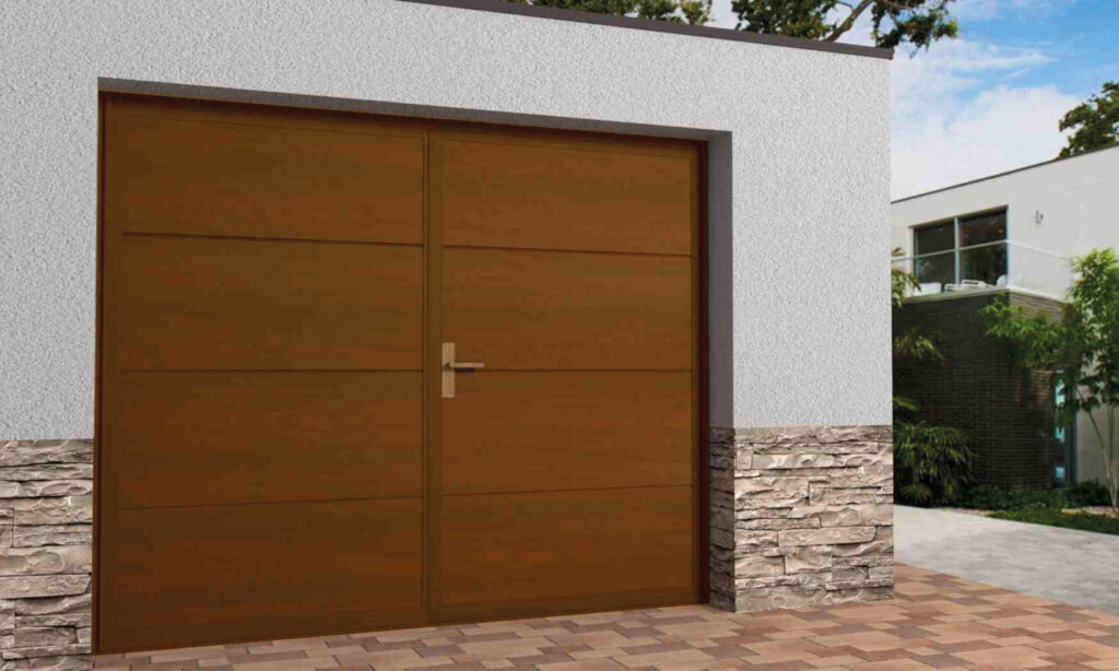 ipari szárnyaskapu aranytölgy mydoor